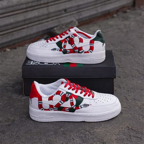 custom gucci air force|custom made Gucci shoes.